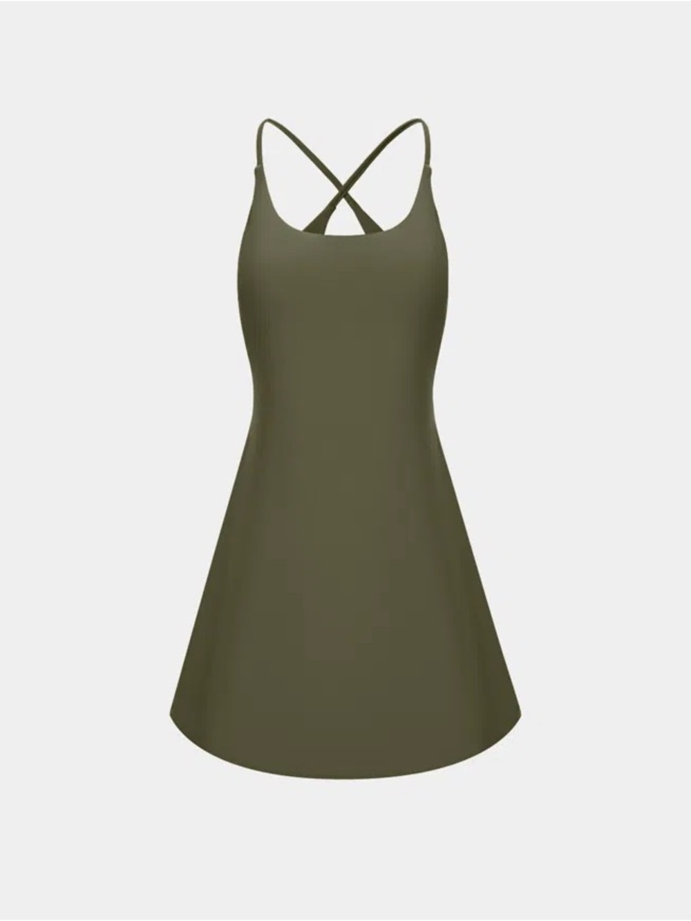 Halara Active Dress with Built-In Shorts - Picture 3 of 7